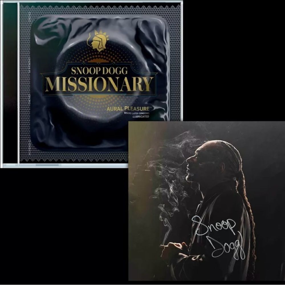 Snoop Dogg Missionary CD Autographed Signed Exclusive Art Card